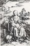 Albrecht Durer, The Madonna with the Monkey